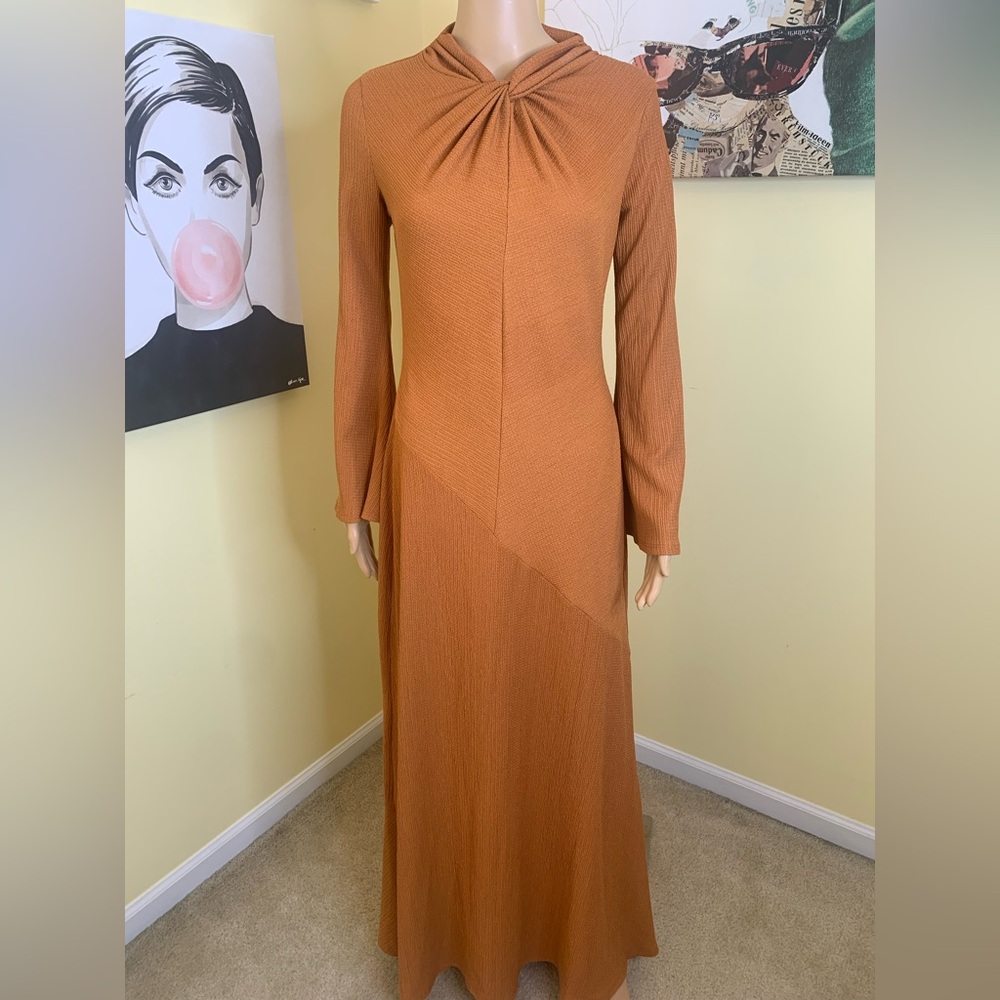 ASOS Orange Maxi Dress - Picture 4 of 7